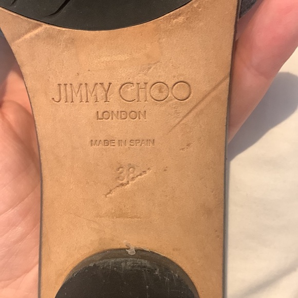 Nanda Studded Suede Flat Slide Sandals, Navy - Picture 4 of 8